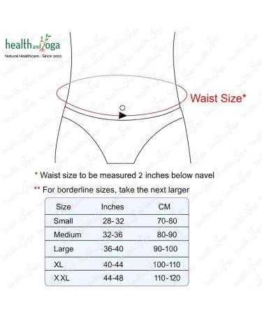 HealthAndYoga EasyPress Hernia Belt for Men - Comfortable Inguinal Support Truss & Adjustable Abdominal Binder (Medium) - International Shipping Available - Buy Online on GoSupps.com