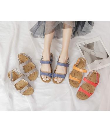 Shop Creev Women's High-Quality Orthopedic Open Toe House Shoes | Breathable Non-Slip Flip-Flops | Summer Beach Footwear (Gray 35/39 EU) - International Shipping Available - Buy Online on GoSupps.com