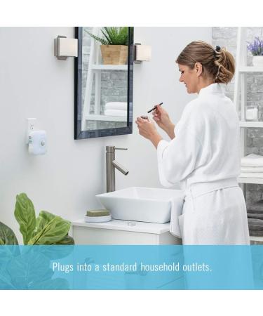 Homedics TotalClean UV-C Light Plug-in Air Sanitizer - For Bathrooms, Bedrooms, Small Spaces - Reduces Odors, Bacteria, Virus - with Auto-On Motion and Night-Light - Buy Online on GoSupps.com