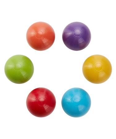 ApudArmis 3In Croquet Ball Replacement, Set of 6 Colored Replacement Croquet Balls for Lawn Backyard 28'' and 32'' Six Player Croquet Game Set