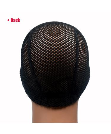Highshion 5pcs Spandex Mesh Dome Wig Caps for Making Comfortable and Breathable Wigs - Stretchable Elastic Dome Caps for Men and Women (2-(24-25 inch)) - Buy Online on GoSupps.com