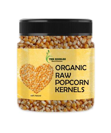 THE EDIBLES Popcorn Kernel Seeds 800 gm | Popcorn Seeds | Makki Dana_Packing May Vary