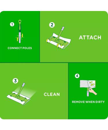 Swiffer Heavy Duty (50 Count) - Powerful Cleaning Cloths for Tough Messes - Buy Online on GoSupps.com