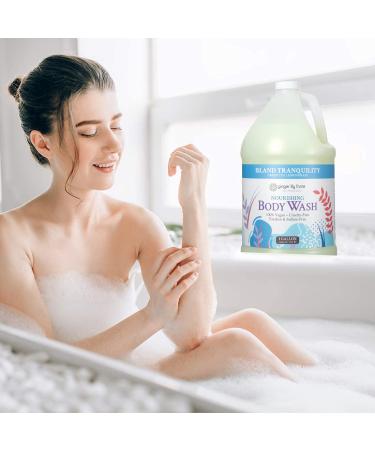 Ginger Lily Farms Botanicals Nourishing Body Wash Island Tranquility - 1 Gallon Refill, Green Tea & Lemongrass Scent - Vegan & Cruelty-Free - 128 fl. oz - Buy Online on GoSupps.com