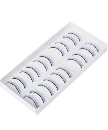 Aura monaco training eyelashes for eyelash lists 20 pieces 10 couples to practice eyelash extensions Application Training Lash Eyelash Extensions Training Tools for beginners eyelash exercise material