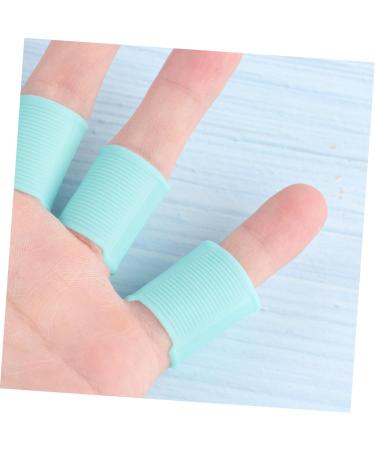 Buy FRCOLOR 8 Pcs Thumb Splint Brace Kit - Silicone Golf Finger Sleeves & Support Gloves for Sports & Work - Finger Protectors for Pain Relief - M Blue - Buy Online on GoSupps.com