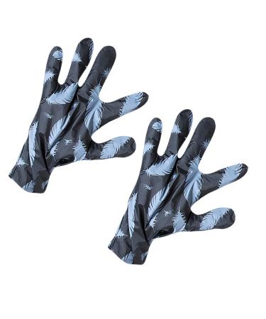 UKCOCO Paquet de 1 Paire de Masques Exfoliants Courts Mains la Boue Volcanique Masque de Soin des Mains Nourrissant et Hydratant Peeling pour S ches et Rugueuses Unisexe Soin Anti- ge