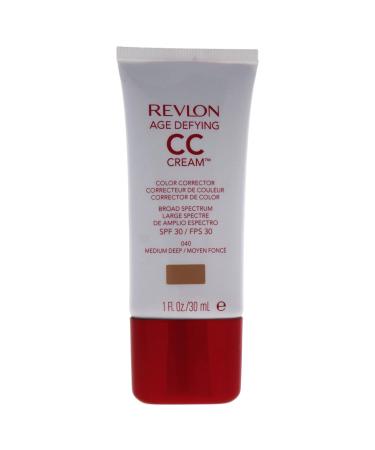 Revlon Age Defying CC Cream  Medium Deep/040  1 Ounce