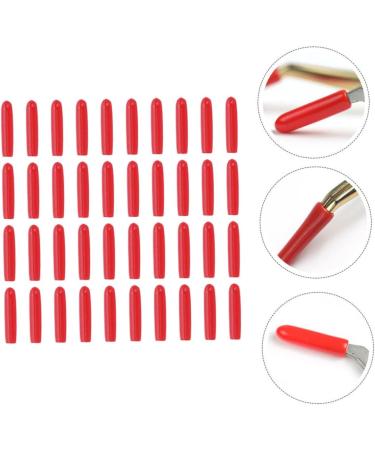 Shop MusiSaly 120-Piece Eyelash Sleeve Caps - Pattern Protection Tweezers & Knitting Stoppers for Lash Tips | Perfect for Eyelash Extensions - Buy Online on GoSupps.com