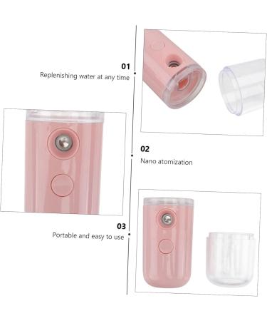 FRCOLOR 3 Sets Humidifier Facial Mister Sprayer Portable Hand Held Steamer Face Steamer Nano Mist Sprayer Electric Fragrance Diffuser Rechargeable Mister Miss Room Pc Pink - Buy Online on GoSupps.com