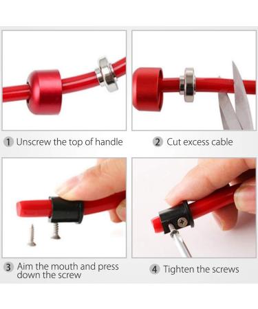 1LB Weight Jump Rope - Aluminum Handle & 9mm Thick Rope for Fitness Weight Loss CrossFit MMA & Boxing Training - A1 Red PVC Rope - Buy Online on GoSupps.com