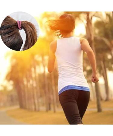 Multicolor Hair 50 Bobbles No Pull Ponytail Holders Medium Soft Elastic Ties Bands For Thick Curly And Straight Hairs Accessories Of Women And Girls Ideal For A Wide Range Of Styling (kids) - Buy Online on GoSupps.com