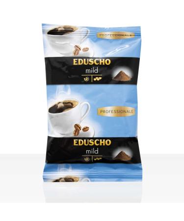 EDUSCHO Professional Coffee, Mild, Caffeine, Ground, 72 Bags of 70 g (5040 g)