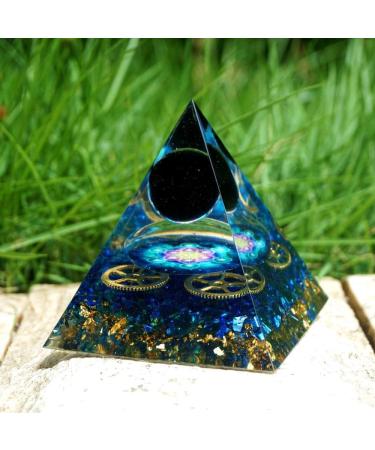 Buy Meditation Orgone Pyramid Crystals - 7 Chakra Energy Kit for Spiritual Enhancement & Home Decor - Buy Online on GoSupps.com