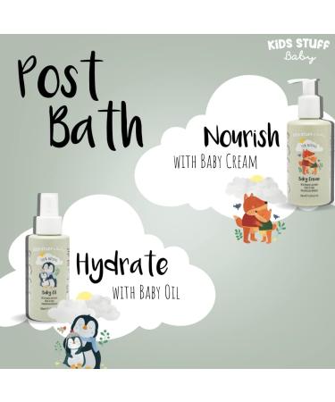 Kids Stuff Baby Shampoo 300ml - Natural & Organic | Dermatologist & Pediatrician Approved | Vegan & Cruelty-Free - Buy Online on GoSupps.com