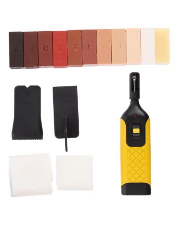 Beaupretty 1 Floor Repair Tools Wood Surface Scratch Repairing Supplies Floor Gap Repairing Supplies Wooden Furniture Repair Kit Surface Scratch Repair Kit Floor Repair Kit Plastic Keel Suite