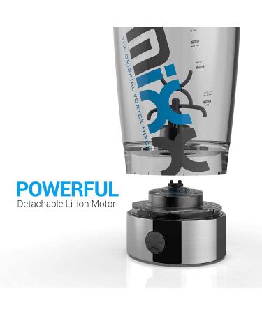 PROMiXX iX-R USB Rechargeable Vortex Mixer - 20oz Protein Shaker for Smoothies & Supplements - Buy Online on GoSupps.com