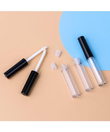 Empty Lip Gloss Tubes 1.3ml - 10pcs with Black Caps for DIY Cosmetics - International Shipping - Buy Online on GoSupps.com