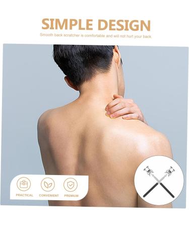 Beaupretty Portable Back Scratcher Tool - Stainless Steel Massage Device for Men & Women - Ergonomic Inoxlm Design for Ultimate Relief - Buy Online on GoSupps.com