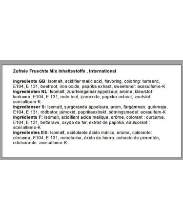  pin24shop 500g delicious mixed fruit sugar-free candies - Buy Online on GoSupps.com