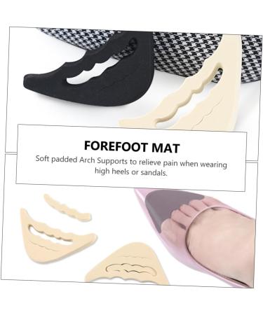 2 Pairs Forefoot Half Size Pad - Invisible High Heel Insoles & Cushions for Comfort - Metatarsal Foot Pads & Palm Support - Ideal for Women s High Heels - Buy Online on GoSupps.com