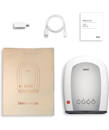 Breo iPalm520e Electric Hand Massager - Pressure & Heat Compression for Pain Relief - Buy Online on GoSupps.com