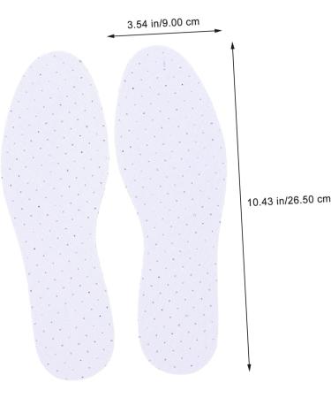 FRCOLOR 8 Pairs Sweat-Absorbing Thin Insoles - Breathable Shockproof Shoe Pads for Sports & Everyday Use | Enhance Comfort & Performance - Buy Online on GoSupps.com