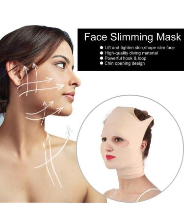 Face Lifting Mask - Full Coverage V-Line Strap for Double Chin & Wrinkle Care | International Shipping Available - Buy Online on GoSupps.com