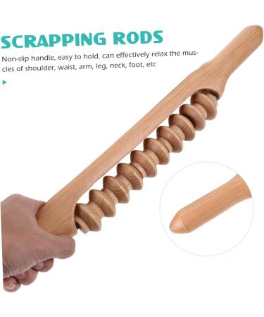 Lalafina Roller Scraping Stick - Wood Massage Tool for Muscle Relief | Yoga Roller & Body Massager - Buy Online on GoSupps.com