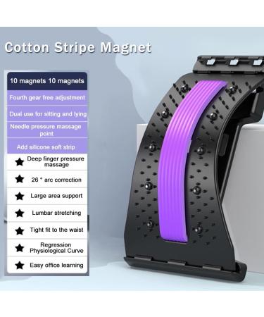 Back Extensor Magnetic Field Therapy - Adjustable Pain Relief Stretcher for Herniated Disc Sciatica & Scoliosis - Buy Online on GoSupps.com