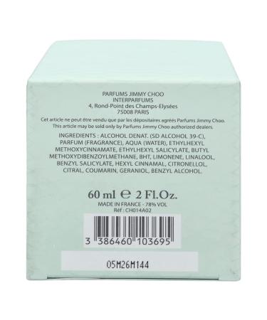 JIMMY CHOO Floral Eau de Toilette - Long Lasting Fragrance with notes of Nectarine Sweet Pea & Musk - Fruity & Musky - 2.0 fl. oz. Fruity Musky 2 Fl Oz (Pack of 1) - Buy Online on GoSupps.com