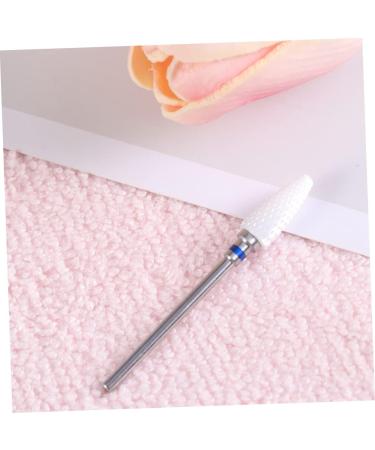 minkissy drill nail grinding head electric nail file carbide bit alloy clean hard carbide nail drill bit carbide drill bit nail drill tool polisher grinding head to rotate manicure medium As Shown - Buy Online on GoSupps.com