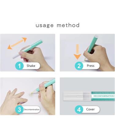 Multipurpose Decontamination Pen Effective Portable Fabric Cloth Stain Remover Pen Dust Cleaner Household Clothing Tools Stain Remover Pen Clothes Stain Remover Stain Remover Decontamination - Buy Online on GoSupps.com