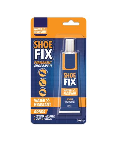 Tomsey Shoe Repair Glue - Shoe Glue 30ml Water Resistant Glue for Permanent Shoe Repair - Bonds Leather Rubber Vinyl and Canvas Shoe Sole