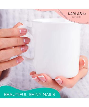 Karlash Quick Dry Super Shiny Nail Polish Top Coat - Made in USA - 0.5 Fl Oz (Pack of 1) - Buy Online on GoSupps.com