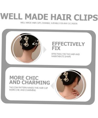 Abaodam Hairpin Hair Grab Hair Clamps Hair Bow Claw Clip Alligator Hair Clips for Bows Jaw Hair Clips Jaw Clip Bow Hair Clip Hair Claw Ponytail Holder Pearl Christmas Cloth Women's - Buy Online on GoSupps.com