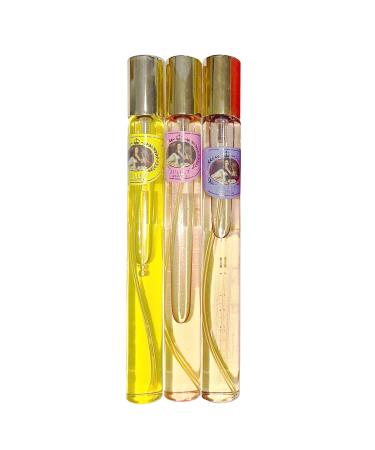 META-BOSEM Purple/Yellow/Pink Travel Size Fragrance for Women Eau de Toilette Natural Spray Wonderful Gift Daytime and Casual Use for all Skin Types total 3.4 Fluid Ounce/105 Ml (Pack of 3) - Buy Online on GoSupps.com