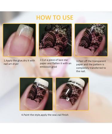 Nail Transfer Adhesive 14ml - Nail Art Glue for Gel Manicures - Transfer Foil Sticker Adhesive for Salons & Home Use - Buy Online on GoSupps.com