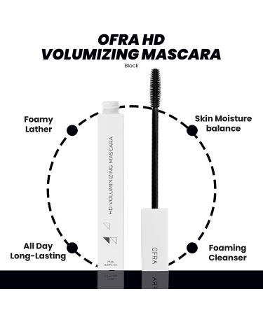 OFRA HD Volumizing Mascara in Navy - 0.3 oz | Long-Lasting Mascara for Women - Buy Online on GoSupps.com