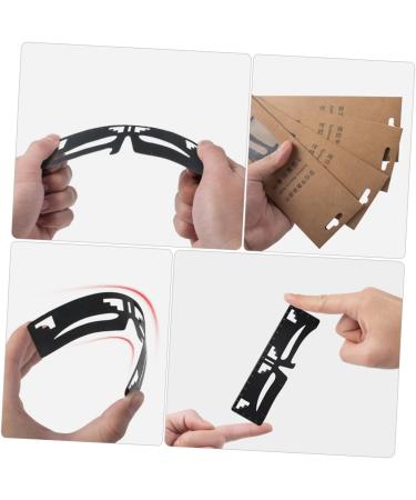 Mipcase Brow Template Kit Eyebrow Designer Eyebrow Stencil Caliper Ruler Reusable Eyebrow Shapers Labeling Eyebrow Trimming - Buy Online on GoSupps.com
