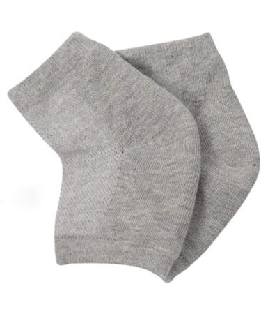Jiahao Unisex Moisturizing Gel Socks - Spa Foot Care Anti-Dry Cracks Skin Peeling Protection (Gray & Pink) - 2 Pairs - Buy Online on GoSupps.com