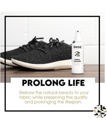 Shoe Clinic Fabric Cleaner and Fabric Protector | Use on Boots Trainers & More for Men & Women Shoe Cleaner - Buy Online on GoSupps.com