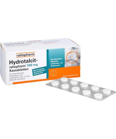 Buy Hydrotalcit Rat 500mg KTA - Best International Shipping | Effective Antacid & Digestive Aid - Buy Online on GoSupps.com