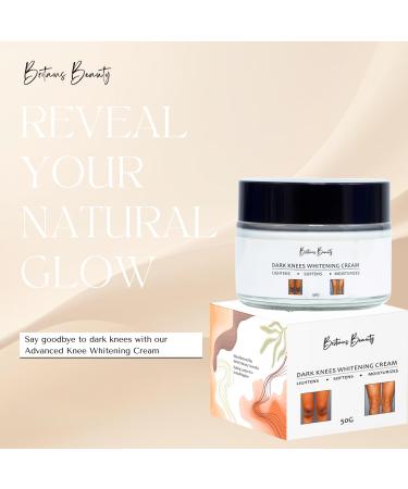 Britains Beauty Dark Knees Whitening Cream Lightens Softens Moisturizes Dark Knees and Elbows Vitamin Enriched Formula 50g - Buy Online on GoSupps.com