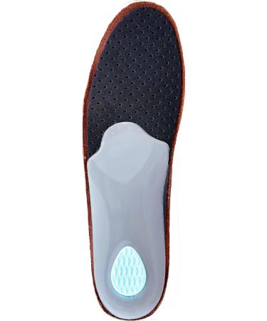 Executive Leather Ultra Thin Shoe Insoles for Men & Women | Cow Leather Arch Support & Comfort Inserts - Buy Online on GoSupps.com