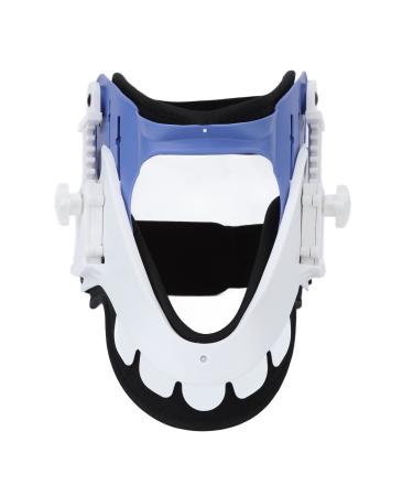 Cervical Spine Retractor Double Knob Adjustable Fixed Cervical Spine Orthosis Breathable Lightweight Neck Stretcher for Home Hospitals