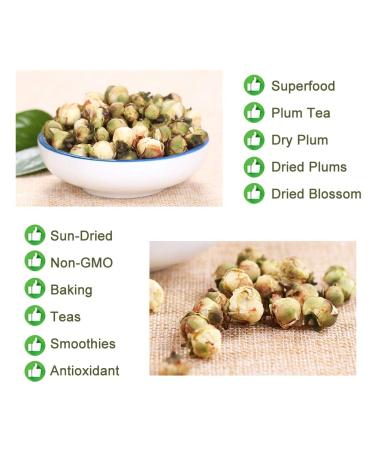 Buy Organic Snow Plum Blossom Tea | Anti-Aging Dried Flowers Tea - 60g - Buy Online on GoSupps.com