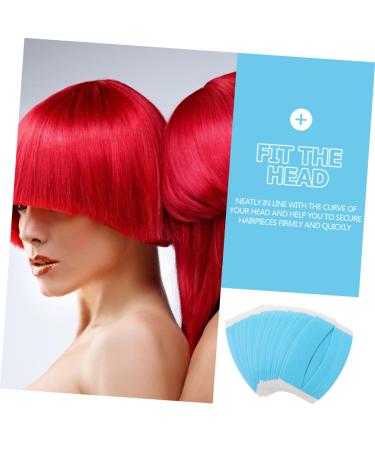 Housoutil 23 Sheets Double Sided Wig Film Hair Extension Holder Hair Wig Tape Double Side Tape Hair Extension Tape Strips Waterproof Tape Toupee Tape Paper Accessories Water Proof - Buy Online on GoSupps.com