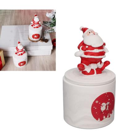 Santa Christmas Scented Candles Gift Set | Stress Relief Soy Wax Aromatherapy for Women | Perfect for Home Meditation & Yoga - Buy Online on GoSupps.com