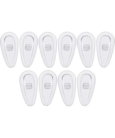 Buy Aizuoni Silicone Glasses Pad Replacement - 5 Pairs Anti-Slip Nose Pads for Glasses & Sunglasses - Buy Online on GoSupps.com